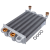 Теплообменник первичный битермический 225 мм  ARISTON VALMEX 65106300