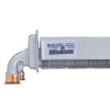 Теплообменник первичный битермический 225 мм  ARISTON VALMEX 65106300