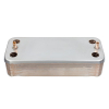 Теплообменник вторичный 190 мм 16 пластин BAXI 17B1901630 ZILMET