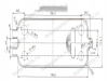 Теплообменник вторичный 190 мм 20 пластин BOSCH ZILMET 8716771988