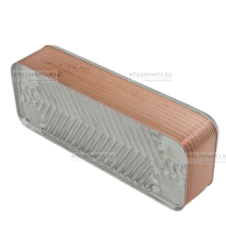 Теплообменник вторичный 207 мм 18 пластин ZILMET 17b2071806