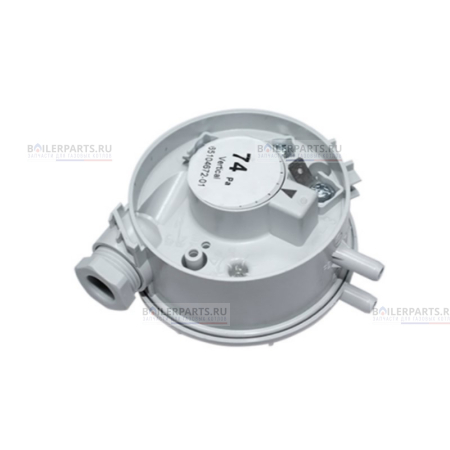 Прессостат (пневмореле) реле давления дыма HUBA CONTROL 74 Pa ARISTON 65104672-01