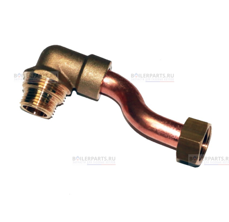 Патрубок выхода воды ГВС из вторичного теплообменника BAXI SaunierGPT 5683630 [152]