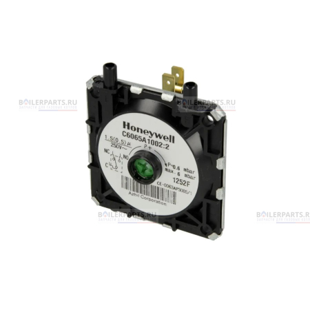 Прессостат (пневмореле) реле давления дыма HONEYWELL 0.4-10 mBar C6065A1275
