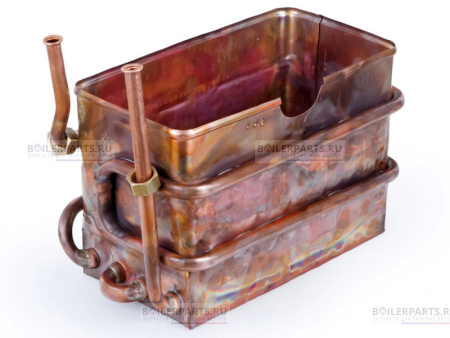 Теплообменник для газовых колонок 250 мм TERMET 380.04.00.00