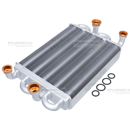 Теплообменник первичный битермический 220 мм FERROLI 39837660