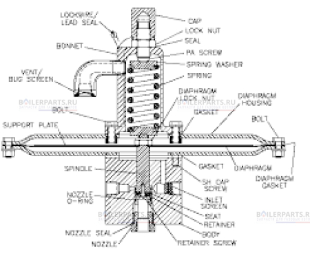 Подсоединение спрямл SIME 6269700