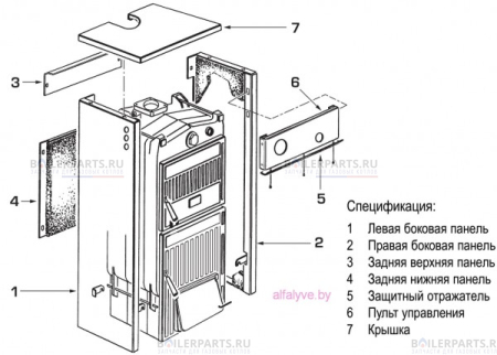 Панель обшивки правая SIME 6274896