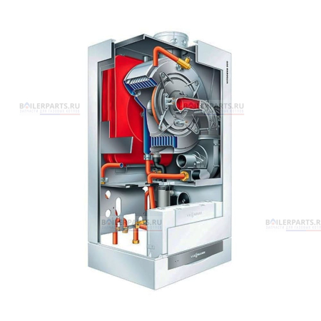 Газовый котел Vitodens 200-W 49 кВт с погодозависимой автоматикой Vitotronic 200 тип HO1B VIESSMANN 