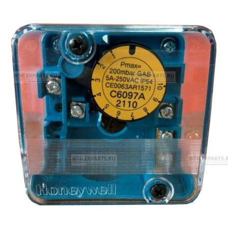 Реле давления газа/воздуха HONEYWELL 1-10 mBar C6097A2110
