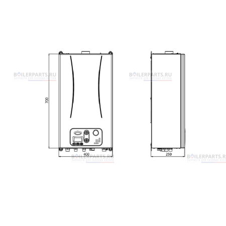 Газовый котел ANTEA CTN 24 FONDITAL CAHR02CC24