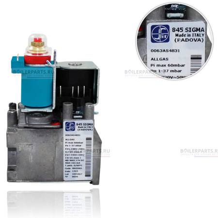 Газовый клапан G ISO 228 6 bar SIT 0.845.061