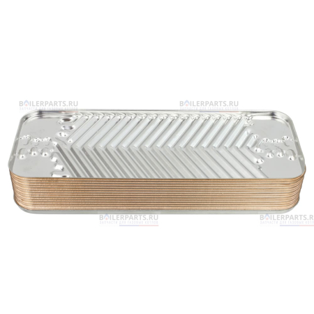 Теплообменник вторичный 207 мм 14 пластин PROTHERM ZILMET 0020025294
