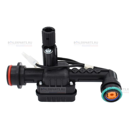 Гидроузел датчика протока ГВС с краном подпитки в сборе NAVIEN 30002725D