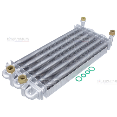 Теплообменник первичный битермический 340 мм TERMET 490.06.00.00