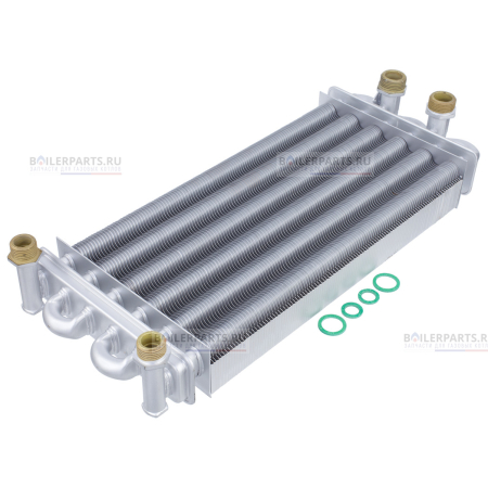 Теплообменник первичный битермический 340 мм TERMET 490.06.00.00
