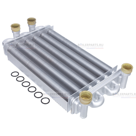 Теплообменник первичный битермический 270 мм BAXI 515000031