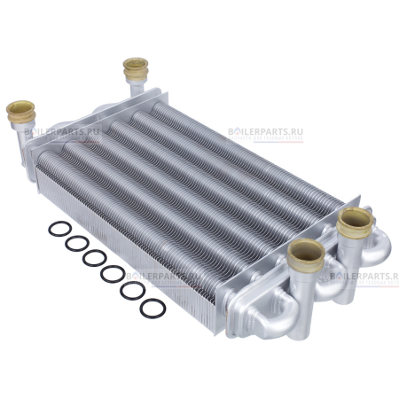 Теплообменник первичный битермический 270 мм BAXI VALMEX 5663720