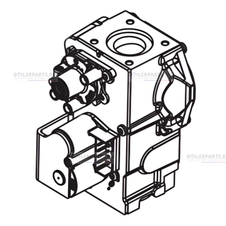 Газовый клапан Honeywell 150 для котлов Fondital 6VALVGAS16