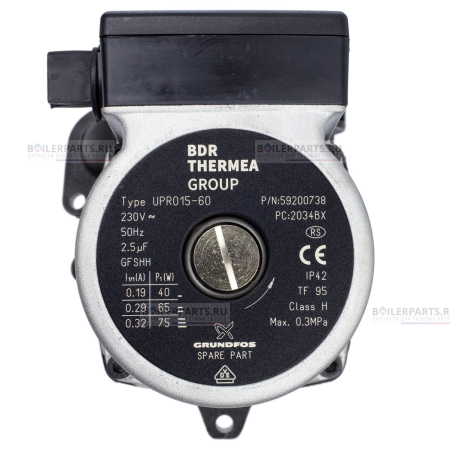 Насос в сборе BAXI UPR0 15/60 GRUNDFOS 710158800