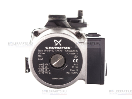 Насос в сборе BOSCH UPS 15/60 GRUNDFOS 87160107910