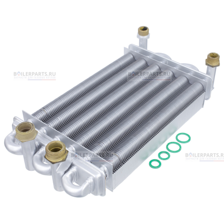 Теплообменник первичный битермический 270 мм ARISTON VALMEX A00101