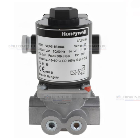 Газовый клапан Rp 1/2" 6 bar HONEYWELL VE4015B1004