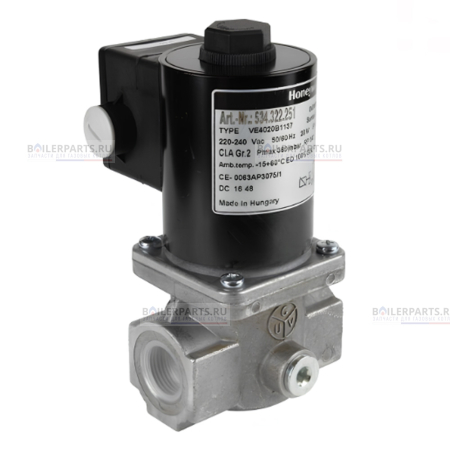Газовый клапан 6 bar HONEYWELL VE4020B1137