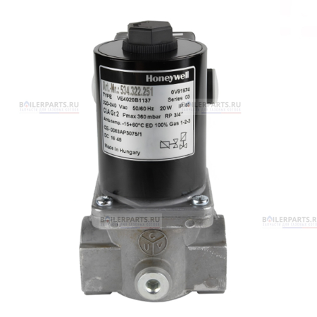 Газовый клапан 6 bar HONEYWELL VE4020B1137