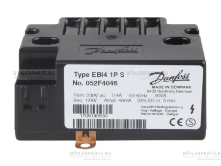 Трансформатор розжига DANFOSS 052F4046