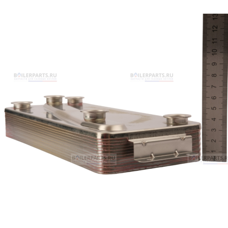 Теплообменник вторичный 12 пластин RINNAI 440016708
