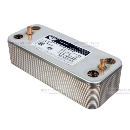 Теплообменник вторичный 190 мм 20 пластин  ITALTHERM ZILMET 515001804