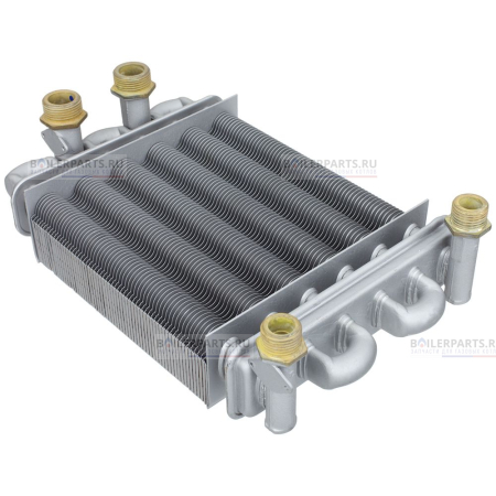 Теплообменник первичный битермический 180 мм NOBEL 51645