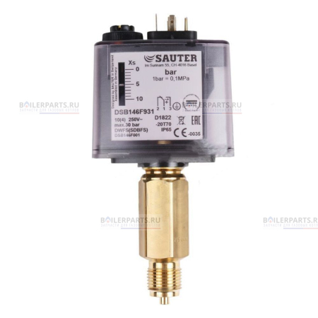 Реле давления газа DSB146F931 SAUTER 0-10000 mBar WEISHAUPT 640102