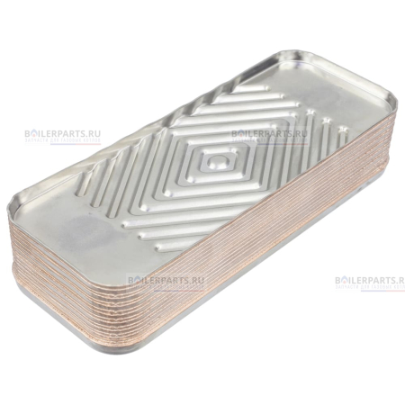 Теплообменник вторичный 190 мм 16 пластин ARISTON ZILMET 65104333