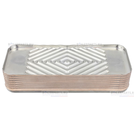 Теплообменник вторичный 190 мм 16 пластин ARISTON ZILMET 65116537