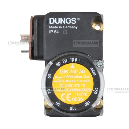 Реле давления газа GW 150 A6 DUNGS 5-150 mBar CUENOD 65311597