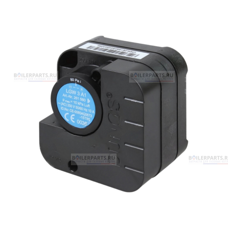 Реле давления воздуха LGW 3 A1 DUNGS 0.4-3 mBar WEISHAUPT 691343