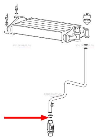Ограничитель протока воды 10 л/мин FONDITAL, ALPHATHERM 6REGOFLU00