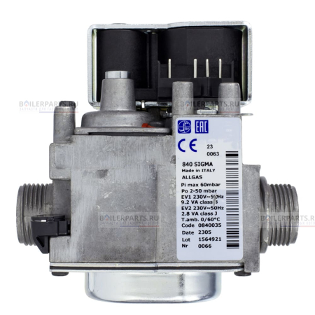 Газовый клапан FONDITAL 50 bar SIT 6WVALELE00 [142]