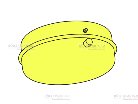 Расширительный бак 12 литров для котлов Fondital 6VASOESP06