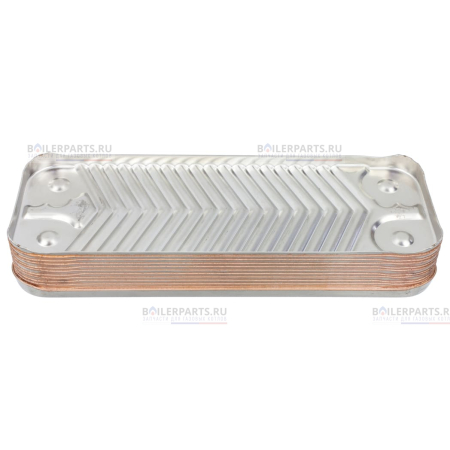 Теплообменник вторичный 190 мм 12 пластин ALPENHOFF ZILMET 7006902439