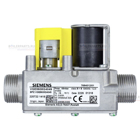 Клапан газовый BAXI SIEMENS 710452600