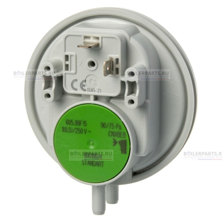 Прессостат (пневмореле) реле давления воздуха HUBA CONTROL 90/75 Pa BAXI 710790000