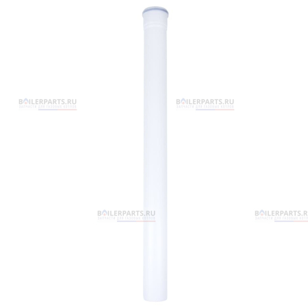 Труба дымохода L=1000 D80 из полипропилена (1 шт.) VIESSMANN 7194310