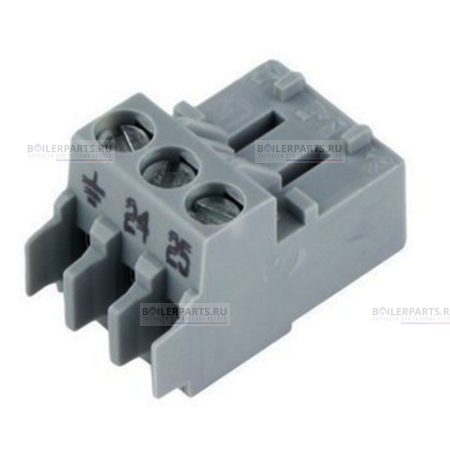 Клемма 3-контактная (серая) BUDERUS 7747023985