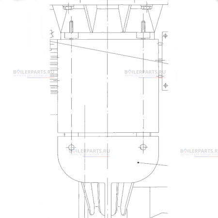 Электромотор (Сервопривод) 3,0 kW для котлов Buderus Logatop DZ 2-DZ 4 7747209802