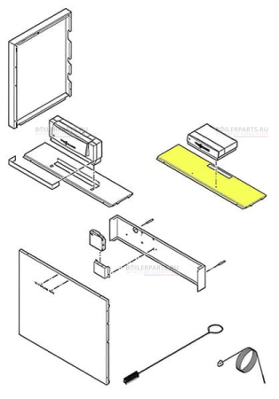 Верхняя панель под автоматику для котлов Viessmann 7824413