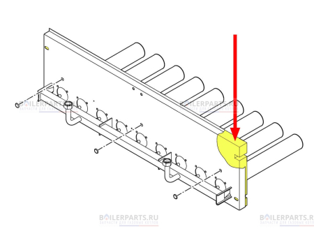 Теплоизоляционный мат для котлов Viessmann 72 кВт 7824465