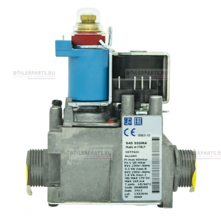 Газовый клапан VIESSMANN Rp 3/4" 10 bar SIT 7826777